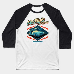 McFly Customs Baseball T-Shirt